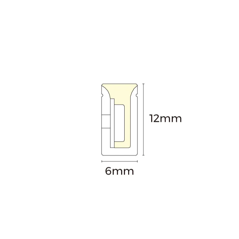 Product Model - Heat Resistant Sauna Light Strip, 1600K LED Strip Lights For Sauna Lighting