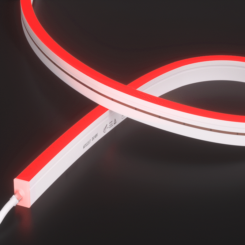 24V/48V AFS1217 Series Weatherproof Outdoor LED Neon Strip Lights